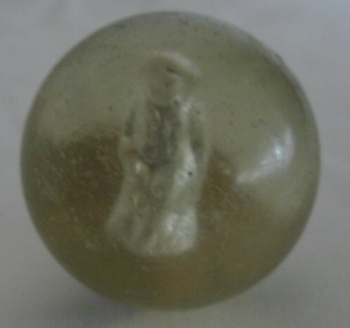 Sulphide Marble w/a Seated Dutch Boy