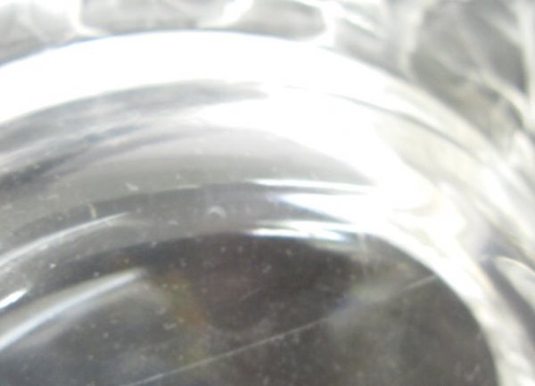 2 Lalique Cristal Items: Bottle & Dish - 4