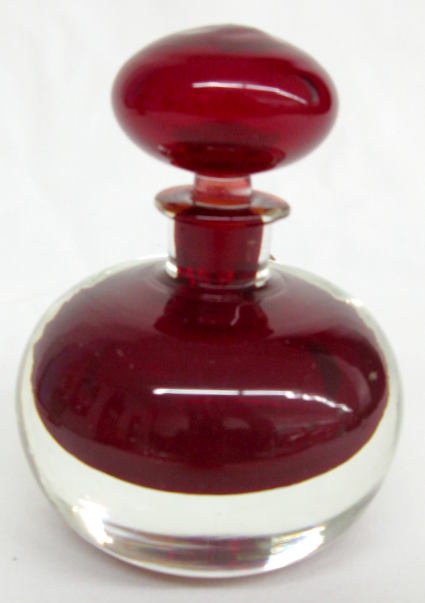 2 Murano Glass Perfume Bottles w/Stoppers - 4