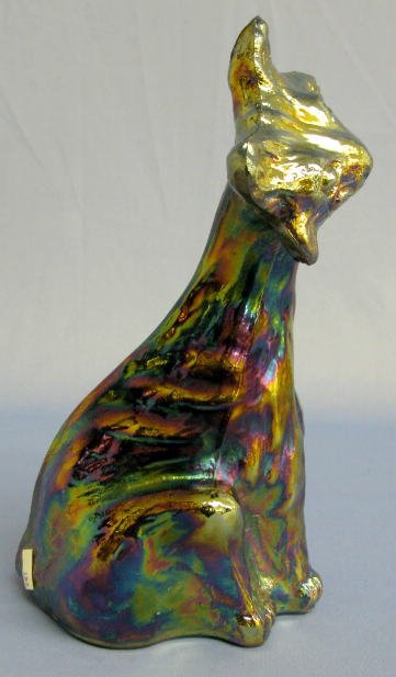Fenton Carnival Glass Figure of the Cheshire Cat - 2