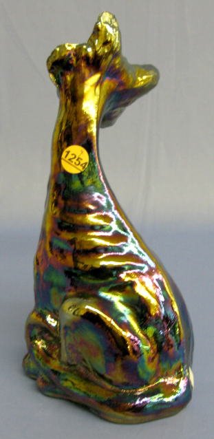 Fenton Carnival Glass Figure of the Cheshire Cat - 3