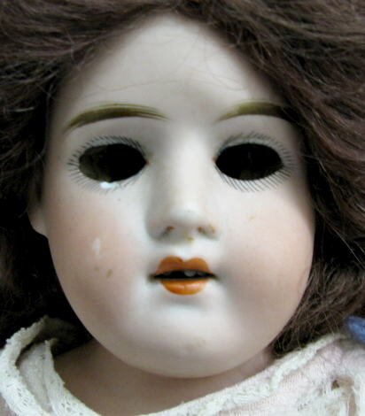 1 China Head & 1 Bisque Head Doll - 2