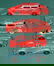 613: 4 Metal Manoil Toy Cars NR - 2