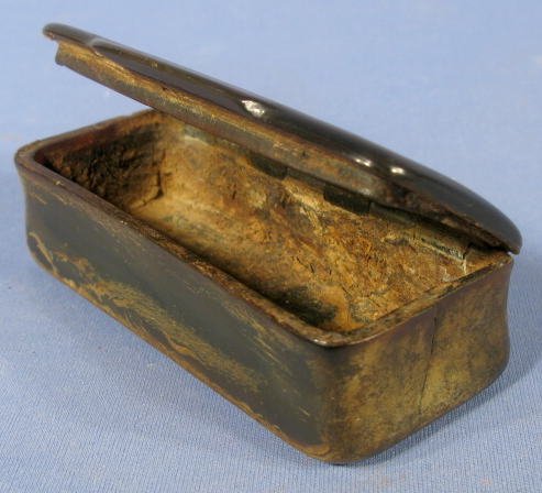 Group of 3 Snuff Boxes: Paper Mache & Horn - 5