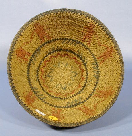 2 American Indian Woven Baskets - 3