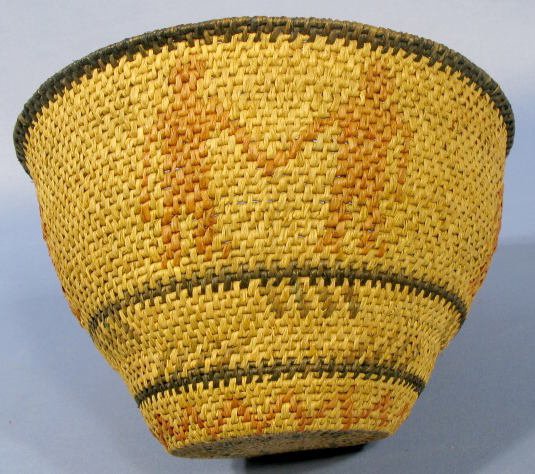 2 American Indian Woven Baskets - 4