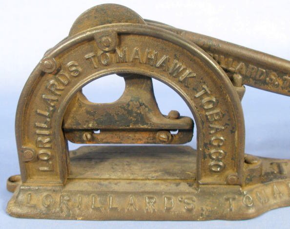 Lorillard's Tomahawk Tobacco Cutter - 2