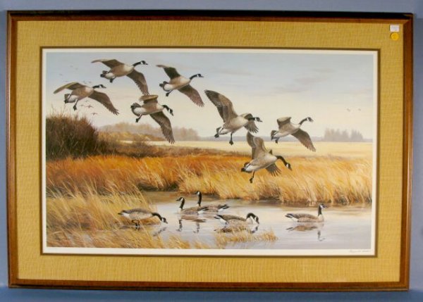 Maynard Reece 1979 Wildlife Framed Print