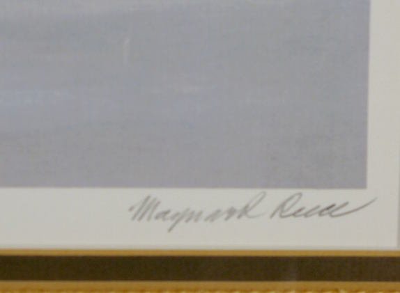 Maynard Reece 1979 Wildlife Framed Print - 4