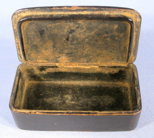 Group of 3 Paper Mache Snuff Boxes - 3