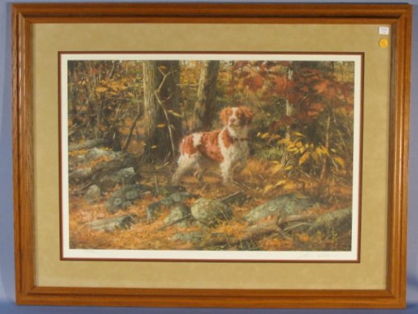 Robert K Abbett 1991 Wildlife Framed Print