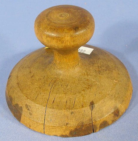 4 Wood Carved 19th Century Cookie Presses - 6