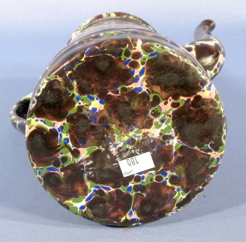 Multi-Colored Graniteware Tea/Coffee Pot - 5