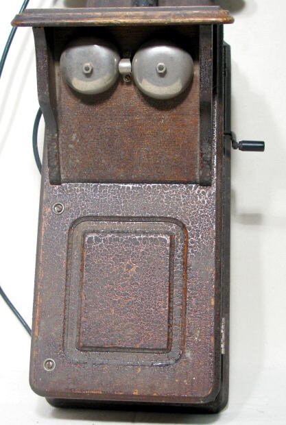 Oak Kellogg Wall Telephone - 5