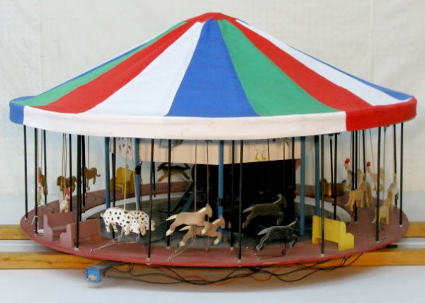 Homemade Battery Operated Carousel