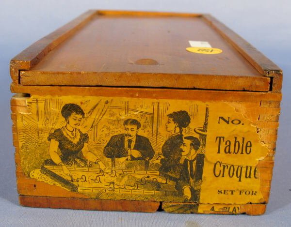 Group of 3 Antique Wood Toy Items - 7