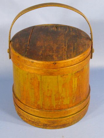 Large Handled Sugar Bucket w/Lid - 2