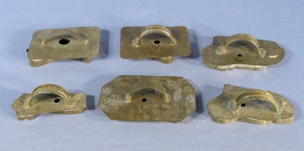 Group of 6 Tin Cookie Presses - 2