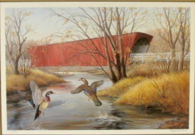 Maynard Reece 1995 Wildlife Framed Print - 2
