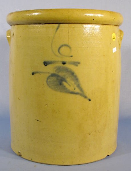 6 Gal. Red Wing Salt Glazed Stoneware Crock