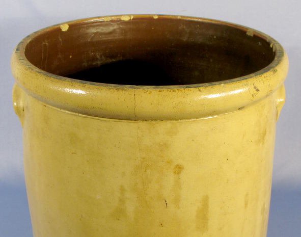 6 Gal. Red Wing Salt Glazed Stoneware Crock - 3