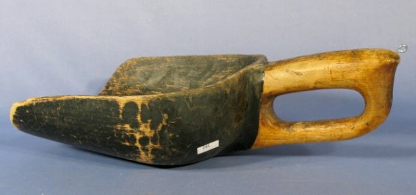 Early Carved Apple Butter Scoop or Shaker - 2
