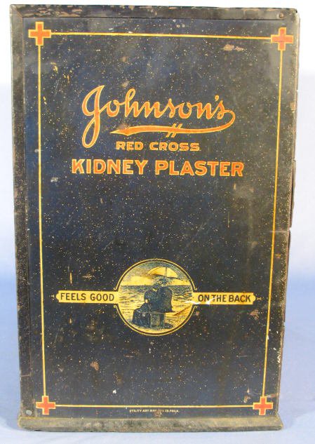 Johnson & Johnson Tin Lithographed Pharmacy Case - 7