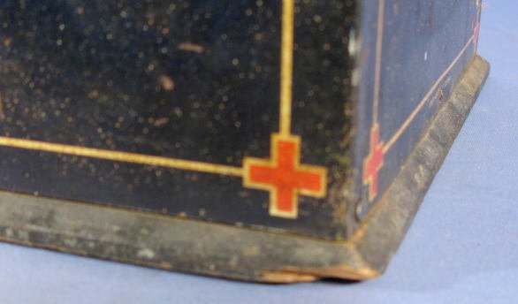 Johnson & Johnson Tin Lithographed Pharmacy Case - 8