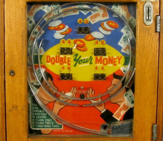 "Double Your Money" 1 Cent Game of Chance - 2