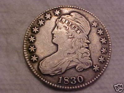 1830 Bust Half Dollar