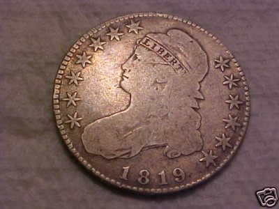 1819 Bust Half Dollar
