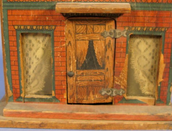 Bliss Style Wood House w/Lithograph Paper Front - 3