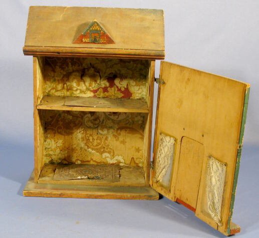 Bliss Style Wood House w/Lithograph Paper Front - 4
