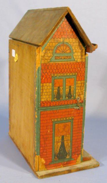 Bliss Style Wood House w/Lithograph Paper Front - 6