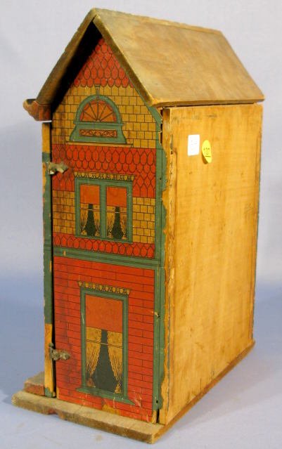 Bliss Style Wood House w/Lithograph Paper Front - 7