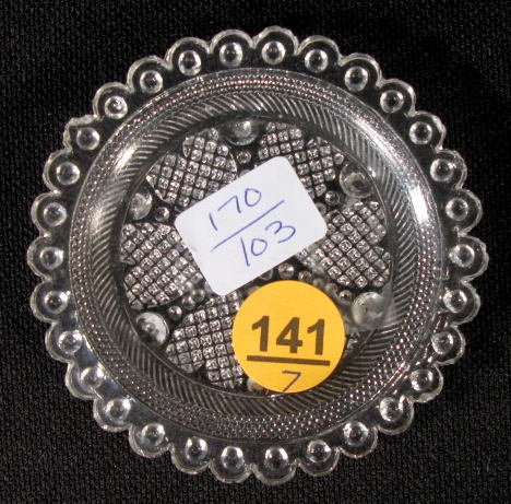 Group of 7 Sandwich Glass Plates - 8