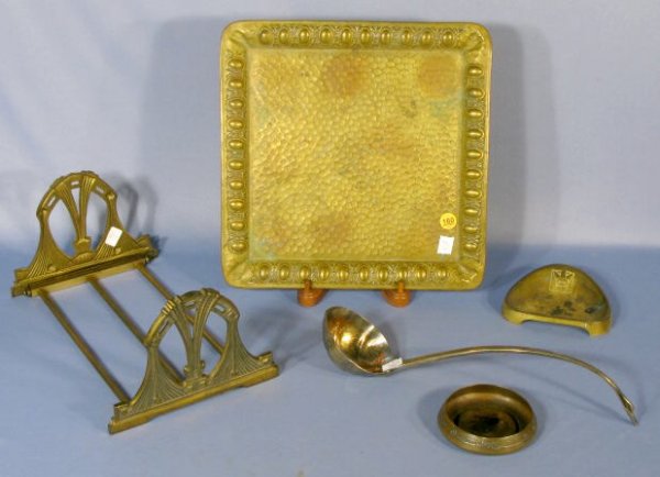 Group of 5 Metal Decorative Pieces