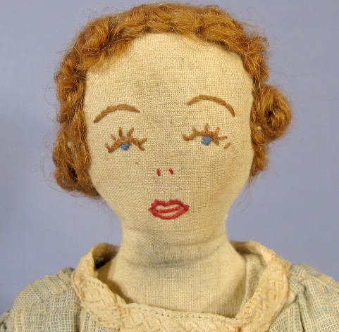 Group of 4 Antique Dolls: Bisque Heads & Others - 10