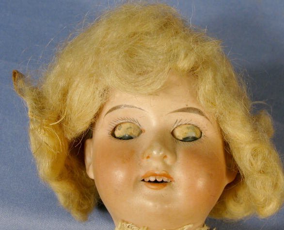 Group of 4 Antique Dolls: Bisque Heads & Others - 4