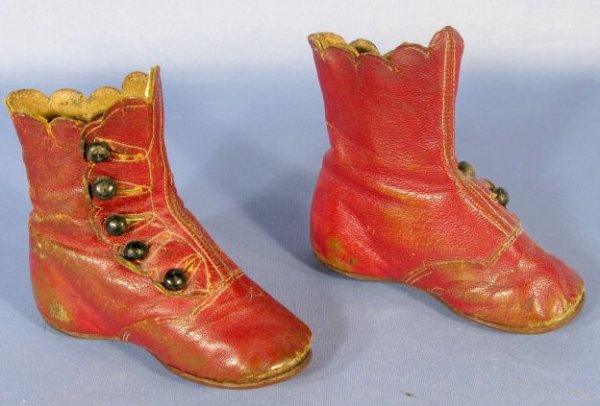 Group of 8 Pairs Children's Leather Footwear - 4