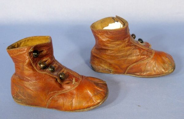 Group of 8 Pairs Children's Leather Footwear - 6