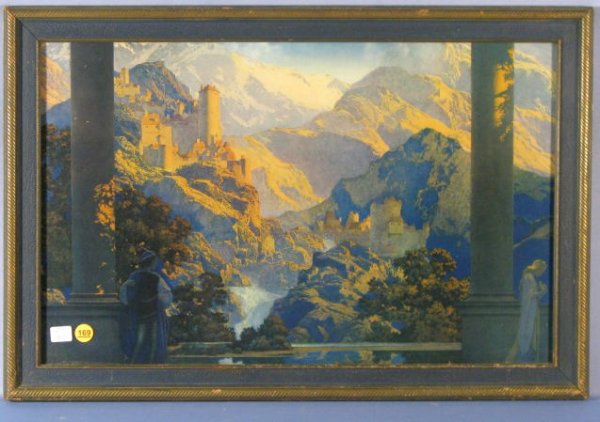 Romance Framed Print by Maxfield Parrish