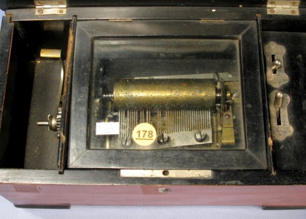 Swiss Music Box, Cylinder Roll (3 3/4") - 5