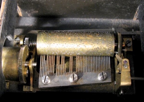 Swiss Music Box, Cylinder Roll (3 3/4") - 6