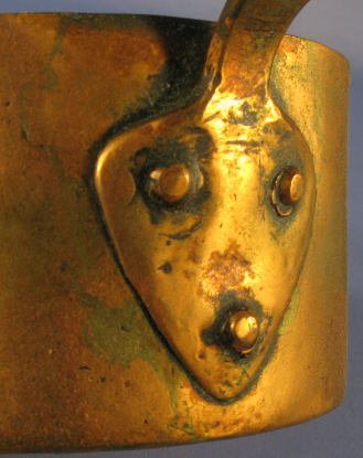 Pair of Copper Over Brass Graduated Cooking Pots - 5