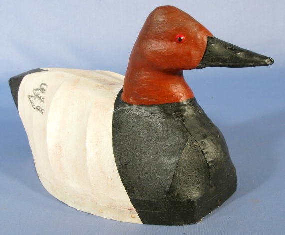 Group of 3 Canvas Back Decoys by David Smith - 7