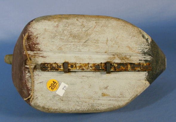 Pr. Carved Wood Block Mallard Drake Decoys - 7