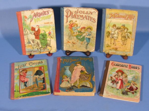 Group of 6 W.B. Conkey Co. Childrens' Books