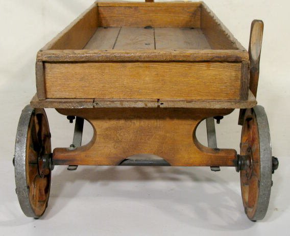 Handmade Wooden Child's Wagon - 5