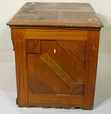 6 Drawer Spool Cabinet "Willimantic Spool Cotton" - 5